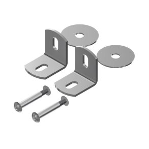 Montage St Til U-Stolpe H50 Enkelt P Planke