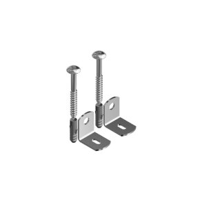 Montage St Til U-Stolpe Mod Mur