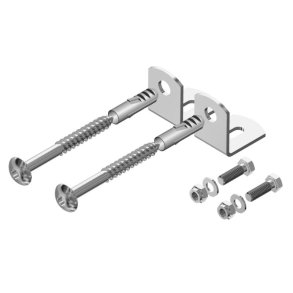 Montage St Plade Uden Stolpe Mod Mur