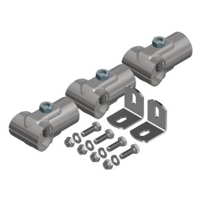 Montage St Plade/3 Rr Uden Stolpe Mod Forstykke