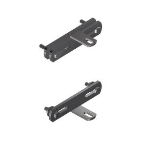 Beslag For Vendbar Sprrelge Til Fastboltning P Tremmer/Plade