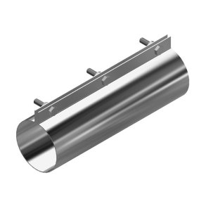 Samlemuffe Til 60 Mm Foderr�r Rustfri Med Bolte