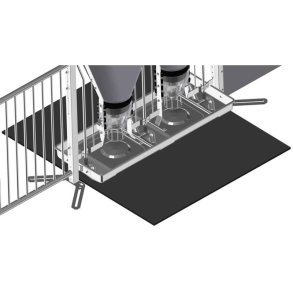 Gulv Plade Til Dobbelt Tube-O-Mat 10X1040X1200 Mm