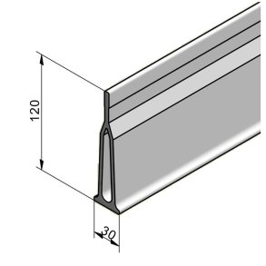 B�ring 120 X 30 Mm, Glasfiber 9 Meter (Delta)