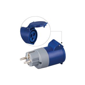 Adapter Ce Til Schuko Stik