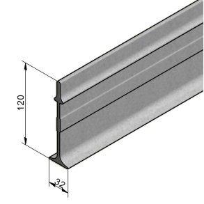 Fiber B�ring 120 X 32 Mm 7,2 Meter