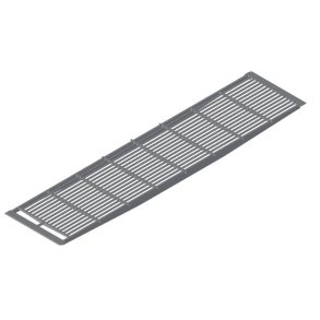 St�bejernsrist 180X40X3 Cm M/Rens�bning, 12/13 Mm Spalte�bning