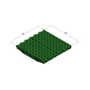 Plastrist 60X60 Cm Til Sm�grise, Lukket