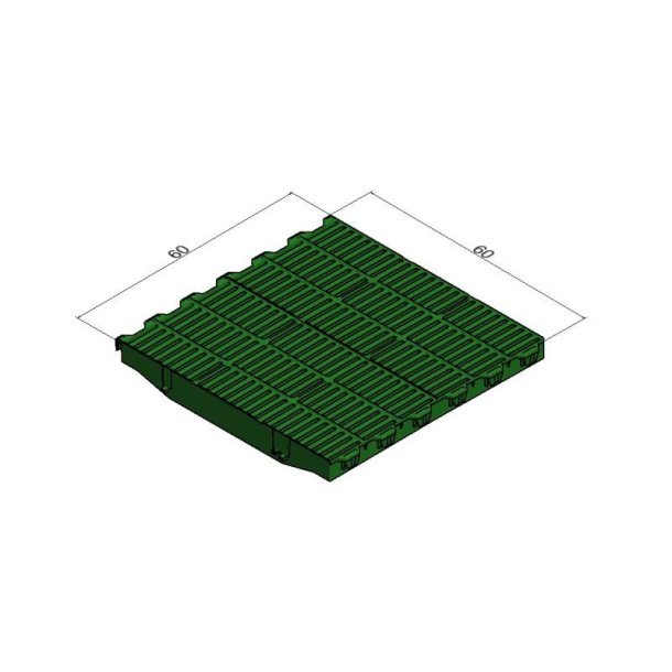 Plastrist 60X60 Cm Til Smgrise, 50% bning