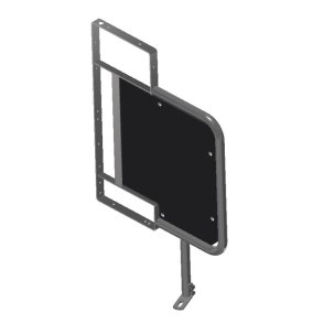 Foderskillerum Med Plade Inkl. Fodplade