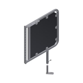 Foderskillerum Plastplade 415 Med Fodplade