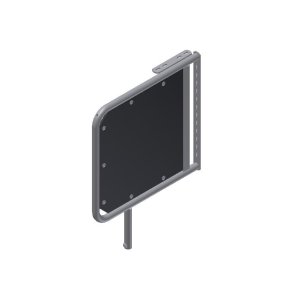 Foderskillerum Med Plastplade 415