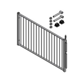 Lge 3500 - 4500 Mm Tremme Ekskl. Stolpe