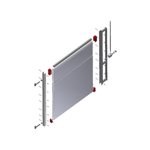 Usamlet Orne Lge H110, Jumbofine Og Ld Boks, Planke/Rr Til Afkortn. Max 105 Cm Gangbredde