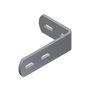 Vandr�rsbeslag 90&deg; Galvaniseret