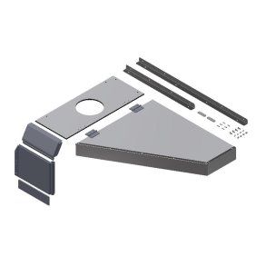 Fiber Klimahule 90 Cm Med Hul, H�jre, Usamlet