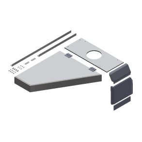 Fiber Klimahule 90 Cm Med Hul, Venstre, Usamlet