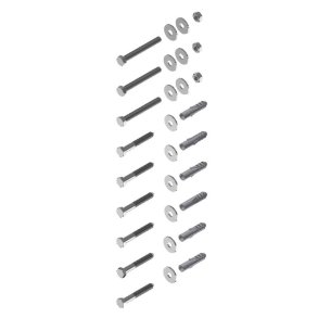 Montage S�t 2 Farb�jle Med Plast/Rf Trug I Beton/Planke