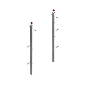 Stolper Til Nedst�bning, S�t Til Forstykke Ved Dobbelt Klimahule, Inkl. Bolte