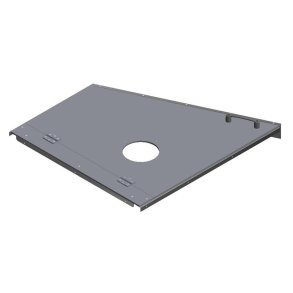 Klimal�g Med Hul Til Varmelampe P� Vippedelen, Plade