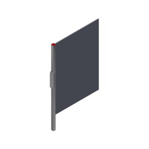 Side H1000 Plade Til Klimahule Med Modtager, Nedst�bning