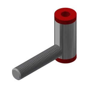 Pindbolt Monteret, Nestside, Cornerfeed Og Aisletrough