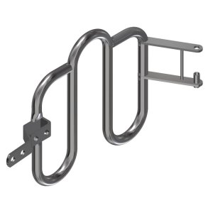 Venstre Bagl�ge Til Welsafe Faresti, Galvaniseret