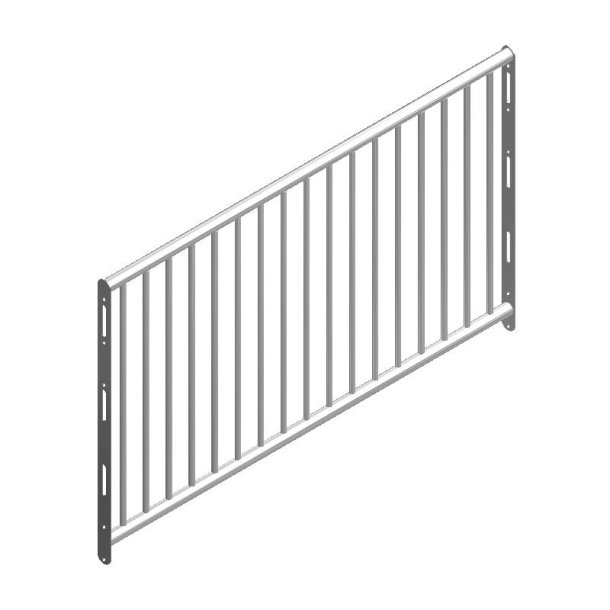 Rustfri Kontaktgitter H750 L1220