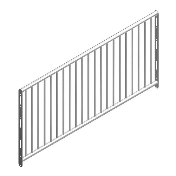 Rustfri Kontaktgitter H750 L1500