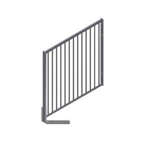 Gitter Over Spalter, L950 Mm, Galvaniseret