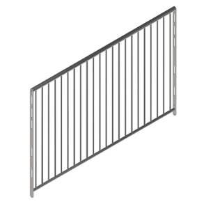 Gitter Galvaniseret H1000 L200-3000