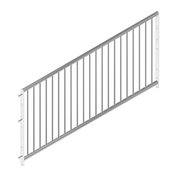 Rustfri Kontakt Gitter H1000 L100-1500 Med Skruer