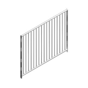 Rustfri Kontaktgitter H1000 L1220