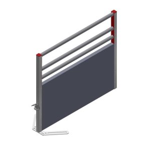 Forstykke H850 Planke/3 Rr Uprofil/Klinkfald Stolpe Til Plk