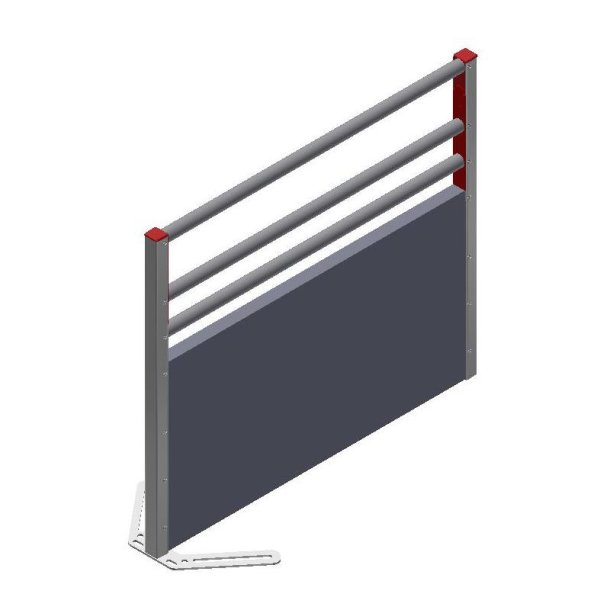 Side H850 Planke/3 Rr Stolpe/Uprofil