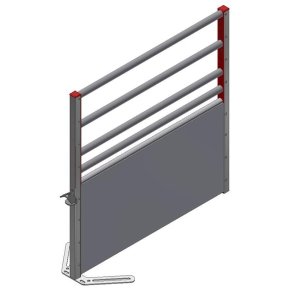 Forstykke H1000 Planke/4 Rr Uprofil/Klinkfald Stolpe Til Plk