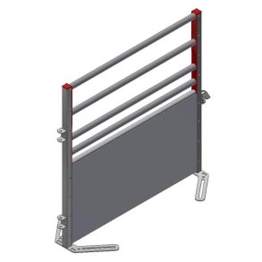 Forstykke H1000 Planke/4 Rr Hnger Stolpe/Klinkfald Stolpe Til Plk