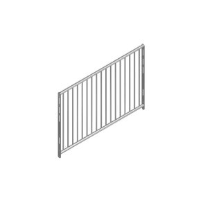 Rustfri Kontaktgitter H850 L1220