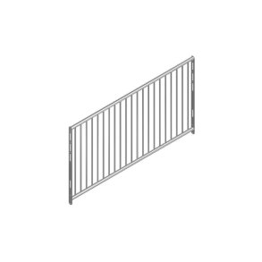 Rustfri Kontaktgitter H850 L1500