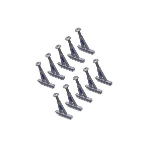 10 Stk. T-Bolt Til 80-130 Mm Beton Spalter Rustfri