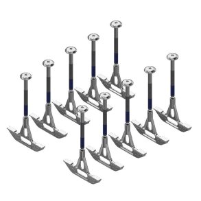 10 Stk. T-Bolt Til 120-150 Mm Beton Spalter Rustfri