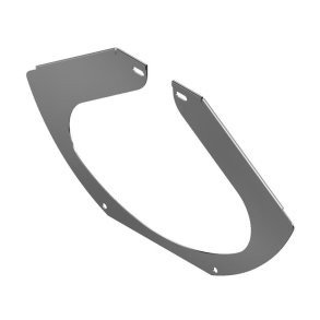 Rustfri St�l Plade Holder Ts47