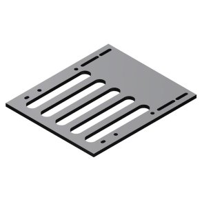 Frontplade Til Halmh�k I Plade