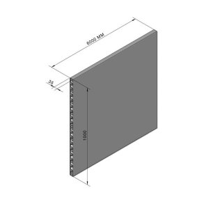Planke 35X1000 Flad/Flad 6 Meter