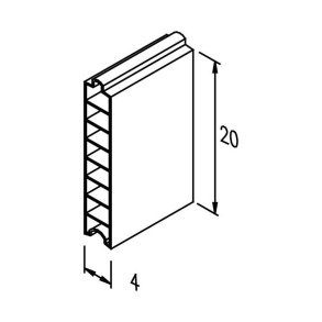 Planke 40X200 Feder/Not Special Lngde 6+