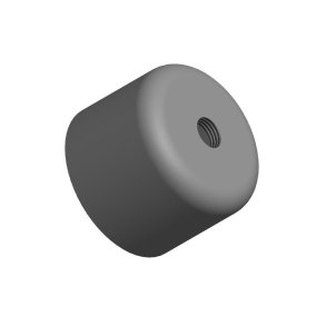 32 Mm Pvc Slutmuffe Med 3/8 Ww Gevind