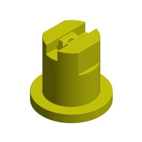 Ls Gul Fladstle Dyse 80° Og Ved 2 Bar, 0,65 Liter Pr Minut