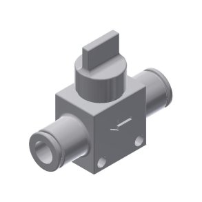 Manual Luft Kugle Ventil 8Mm Uden Udbl�sning