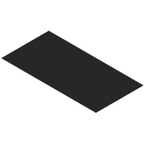 Plade Ldpe, Sort, 10X1500X3000 Mm