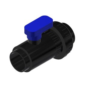 32 Mm Kuglehane Med Klbemuffe Pvc Pn16